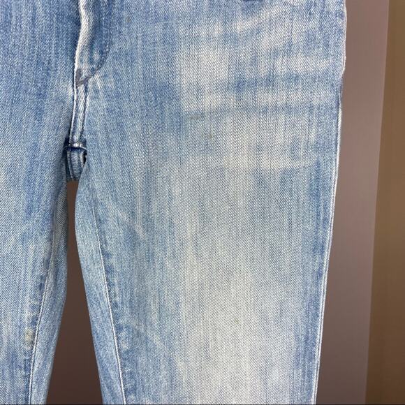 Gold Sign Straight Leg Jeans Size 28 Light Blue Wash - Picture 12 of 12